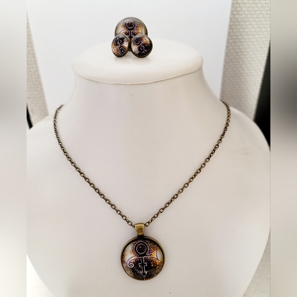 Jewelry - Prince Love Sign Jewelry Set